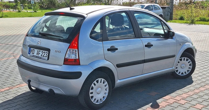 Citroen C3 cena 9900 przebieg: 156000, rok produkcji 2007 z Słomniki małe 497